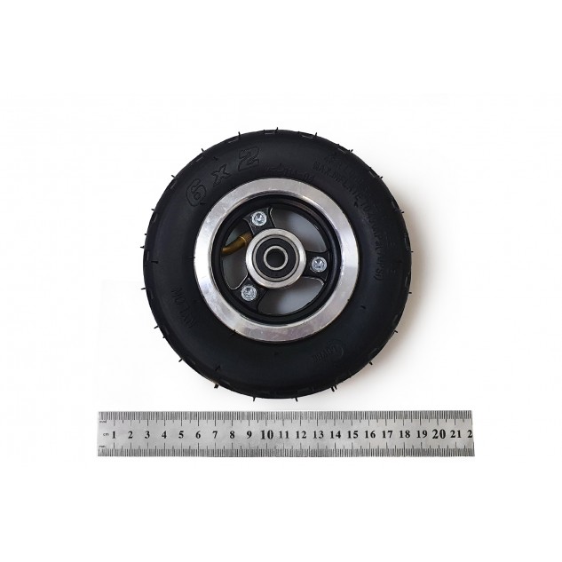 Колесо 6" Jinling 6x2 в сборе с камерой (M10)