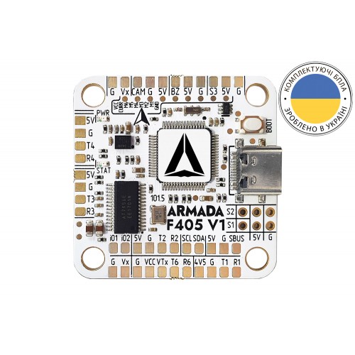 Полетный контроллер для квадрокоптера ARMADA F405 V1