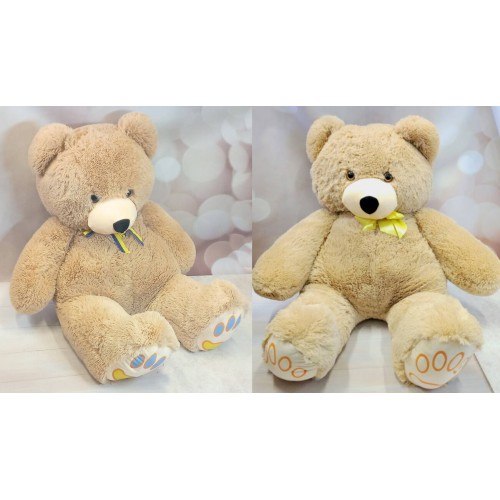 М'яка іграшка ведмідь "Проха" бежевий, 110см, ТМ Dreamtoys