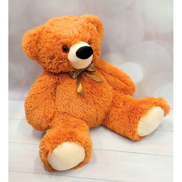 М'яка іграшка ведмідь "Тимко" рудий, 60см, ТМ Dreamtoys