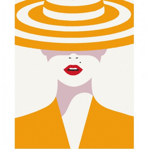 Картина за номерами "Orange style" лак 30*40см, термопакет, ТМ ART Craft, Україна