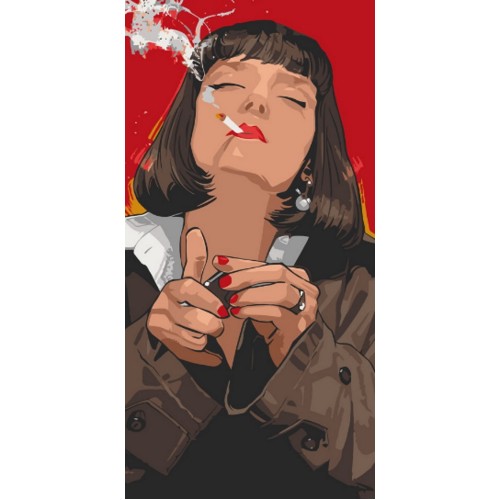 Картина за номерами "Mia Волес" лак 40*80см, термопакет, ТМ ART Craft, Україна