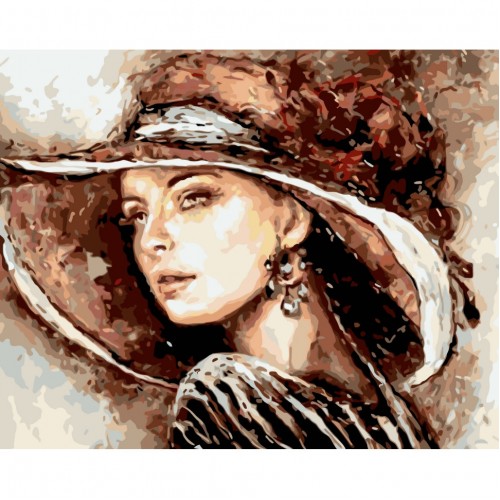 Картина за номерами "Елегантність" лак 40*50см, термопакет, ТМ ART Craft, Україна