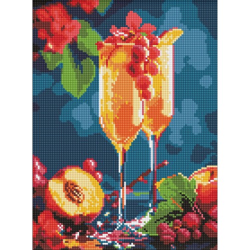 Алмазна мозаїка "Ігриста насолода" 30х40см, термопакет, ТМ Ідейка, Україна