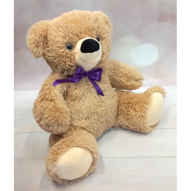 М'яка іграшка ведмідь "Тимко" бежевий, 60см, ТМ Dreamtoys