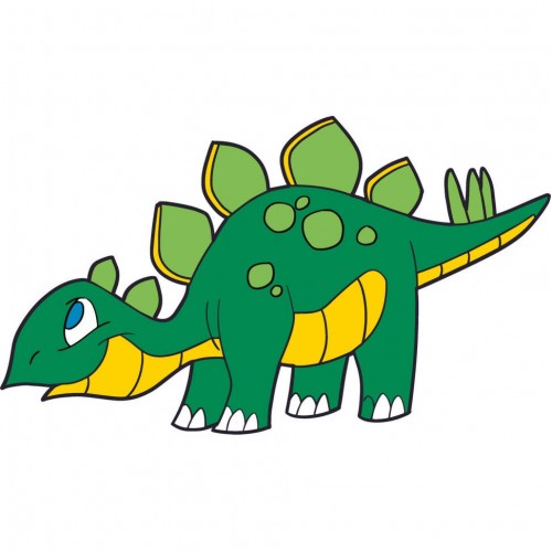 Картина Дитяча розмальовка "Стегозаврик" 25*30см, в термопакеті, ТМ ART Craft