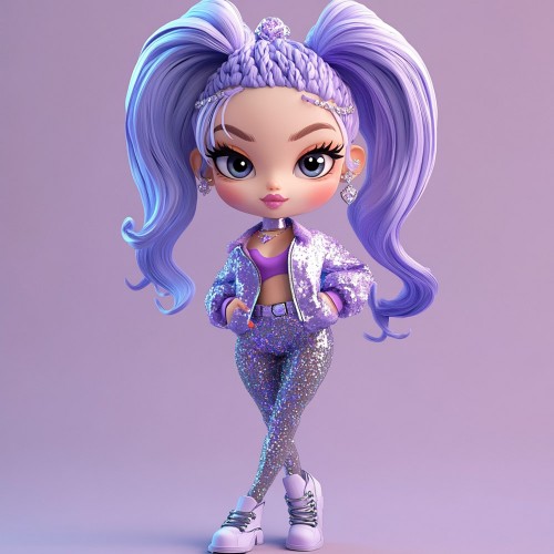 Алмазна мозаїка "Блискучий стиль", 20*20см, на рамці, в кор. 21*21*2,5см, ТМ Dreamtoys