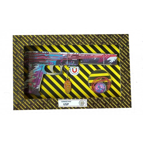 Гумкостріл "USP GENESIS" BOX (пакування BOX), в кор. 23*17см, Сувенір Декор