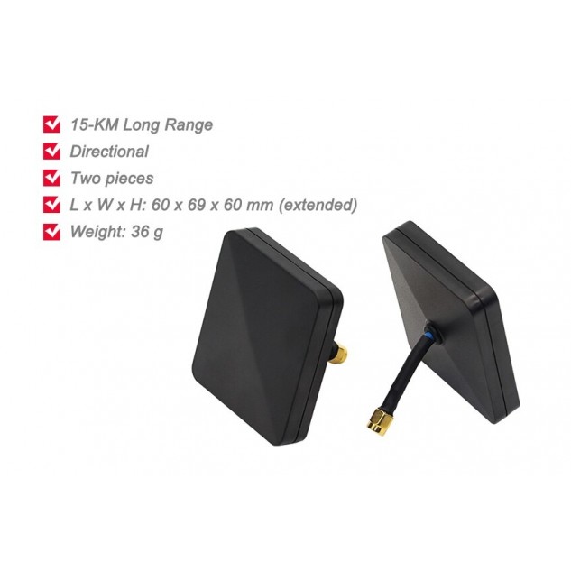 Антенны 5.8GHz SIYI MK15 MK32 14dB направленные SMA комплект 2 шт