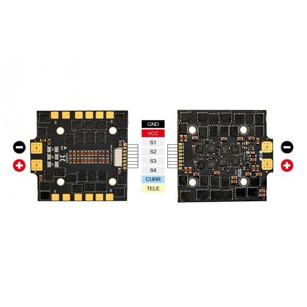 Регулятор 4-в-1 Foxeer Reaper V2 82A F4 128K BL32 4-8S