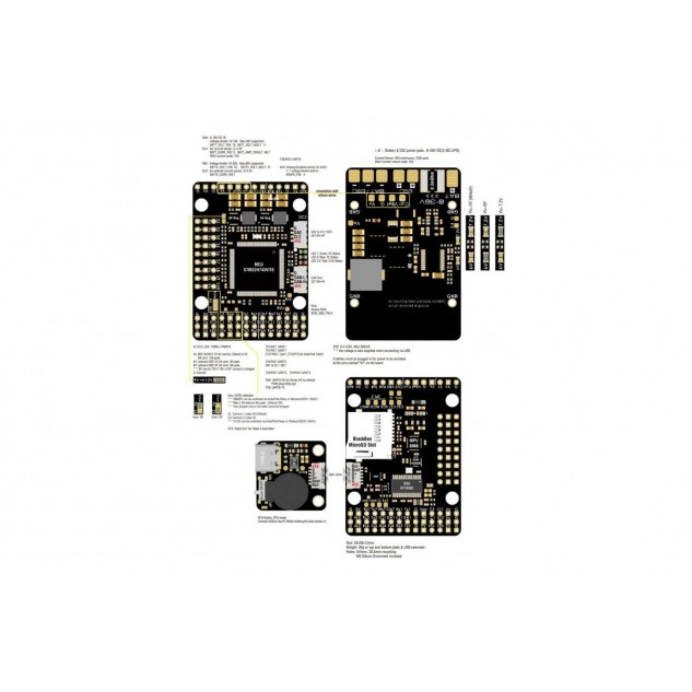 Полётный контроллер Hobbyporter H743 WING V3