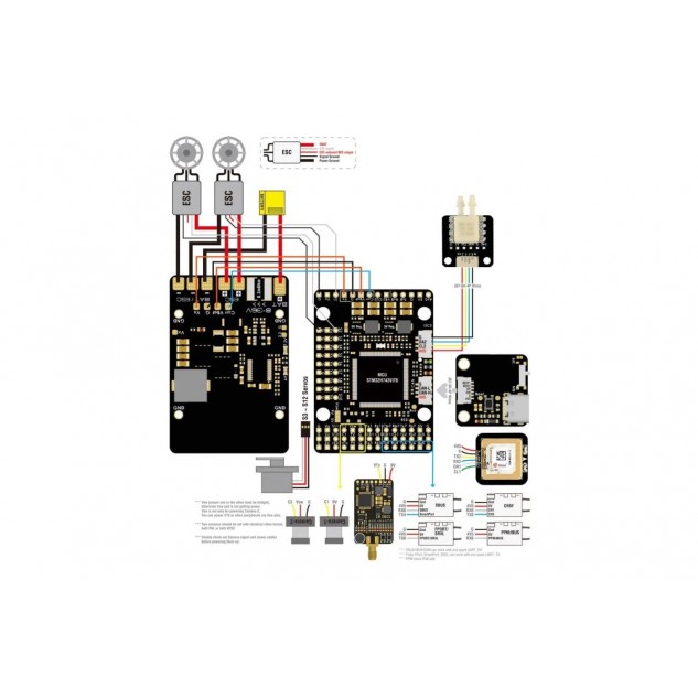 Полётный контроллер Hobbyporter H743 WING V3