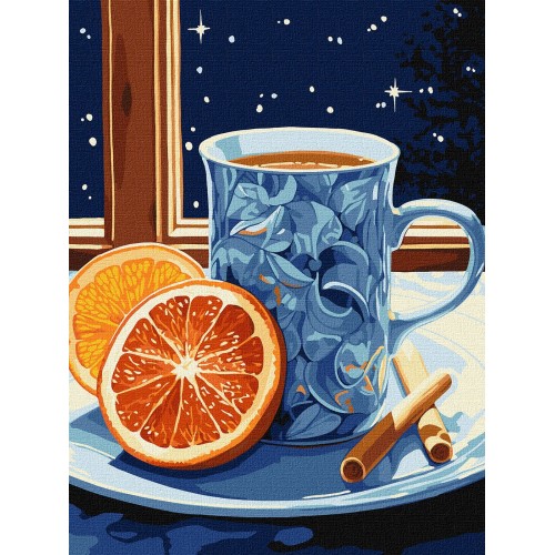 Картина за номерами "Ароматне поєднання" 30*40см, термопакет, ТМ Ідейка