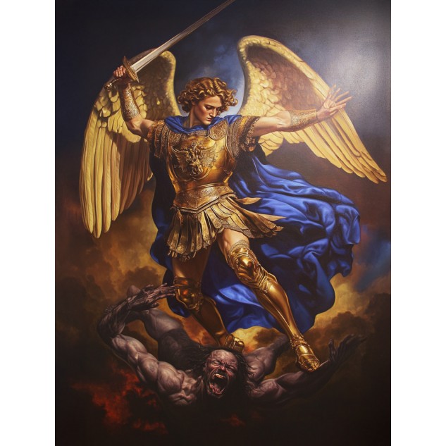 Алмазна мозаїка "Божественний тріумф", 30*40см, на рамці, в кор. 31*41*2,5см, ТМ Dreamtoys