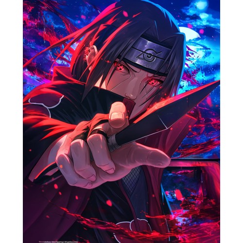 Алмазна мозаїка "Вогняна рішучість", 30*40см, на рамці, в кор. 31*41*2,5см, ТМ Dreamtoys