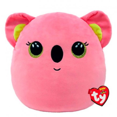 М'яка іграшка TY SQUISH-A-BOOS Рожева коала "POPPY" 20см