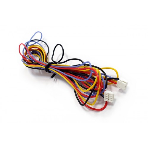 50 шт - Кабель силиконовый Micro JST GH F 10 pin - Micro JST GH F 10 pin 30AWG (150 мм)