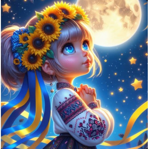 Алмазна мозаїка "Єдине бажання", 20*20см, на рамці, в кор. 21*21*2,5см, ТМ Dreamtoys