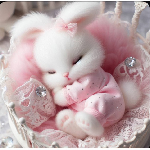 Алмазна мозаїка "Солодкий сон", 20*20см, на рамці, в кор. 21*21*2,5см, ТМ Dreamtoys