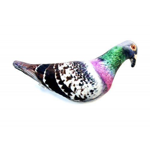 Іграшка м'яконабивна ГОЛУБ розмір L 50см подушка обіймашка, Сувенір Декор