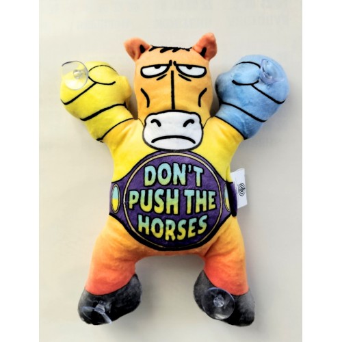 Іграшка м'яконабивна "Кінь на липучках МІКС" 22см, Сувенір Декор