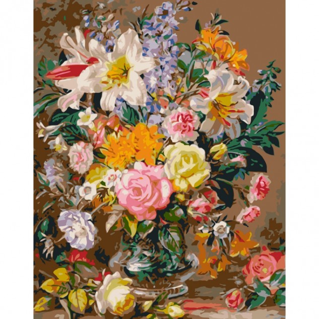Картина за номерами "Барви літа" лак 40*50см, термопакет, ТМ ART Craft