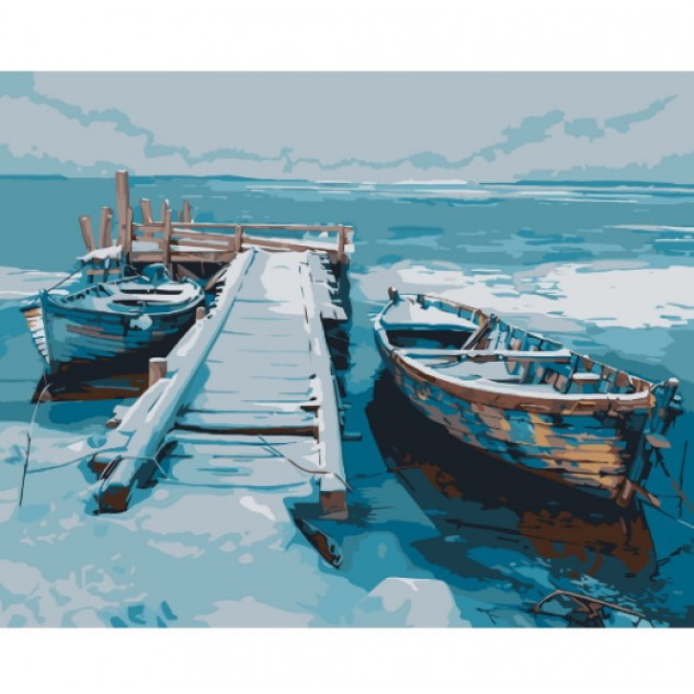 Картина за номерами "Холодна пристань" 40*50см, ТМ ART Craft