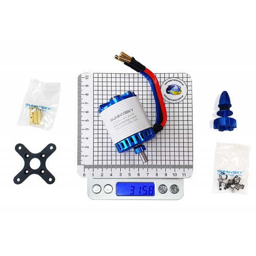 Мотор SunnySky X3530 V3 KV860 для самолетов