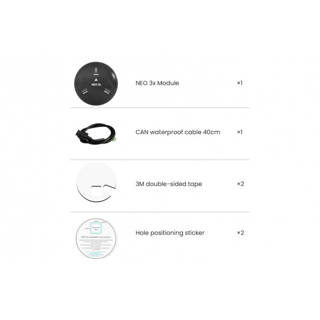 Модуль GPS CUAV NEO 3x