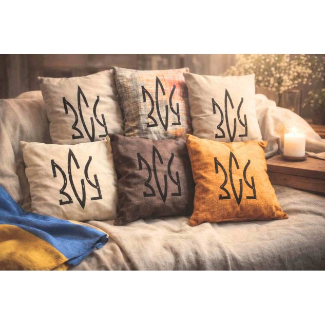 Подушка декоративна "ЗСУ", 40*40см в асортименті