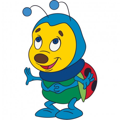 Картина Дитяча розмальовка "Жук сонечко" 25*30см, термопакет, ТМ ART Craft