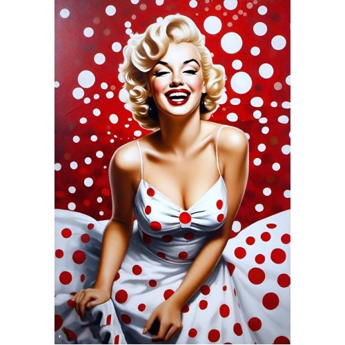 Алмазна мозаїка "Ікона Голлівуду", на підрамнику 30*40см, в кор. 31*41*2,5см, ТМ Dreamtoys