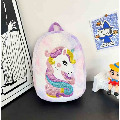 М'яка іграшка рюкзак Одноріг, бузковий, 31*24см, ТМ Dreamtoys
