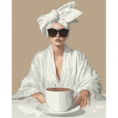 Картина за номерами "Ранок без планів" 40*50см, термопакет, ТМ ART Craft