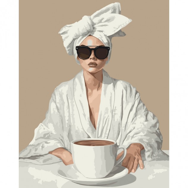 Картина за номерами "Ранок без планів" 40*50см, термопакет, ТМ ART Craft