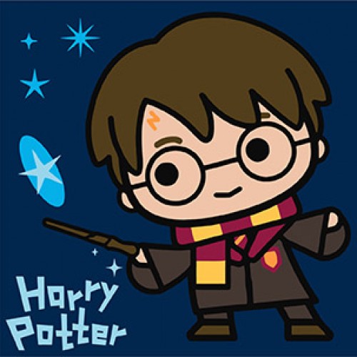 Картина за номерами для дітей WB "Harry Potter: Чари під зірками" 25х25см, термопакет, ТМ Ідейка