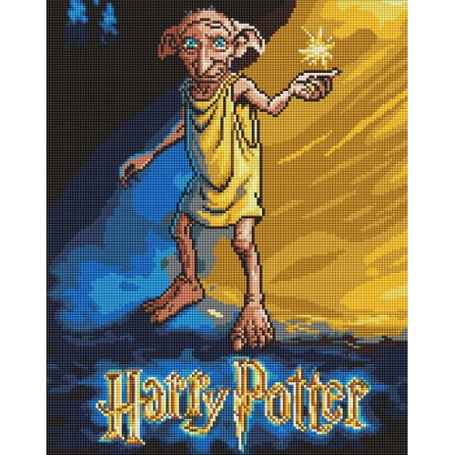 Алмазна мозаїка WB "Harry Potter: Постер з Добі" 40*50см, в термопакете, ТМ Ідейка