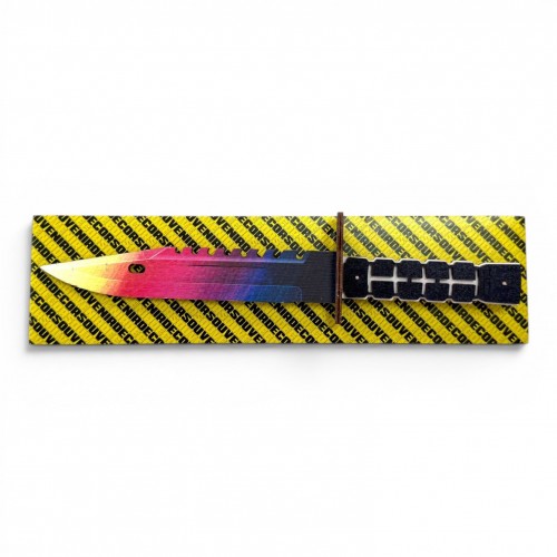 Ніж дерев'яний "M9 BAYONET TWILIGHT", пак. 28*8см, Сувенір Декор