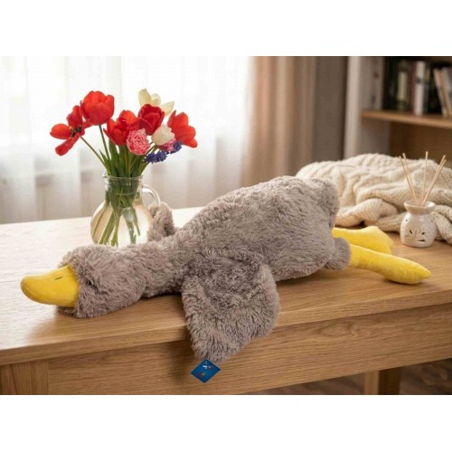 М'яка іграшка Гусь-обіймусь 110см, мокко, ТМ Dreamtoys