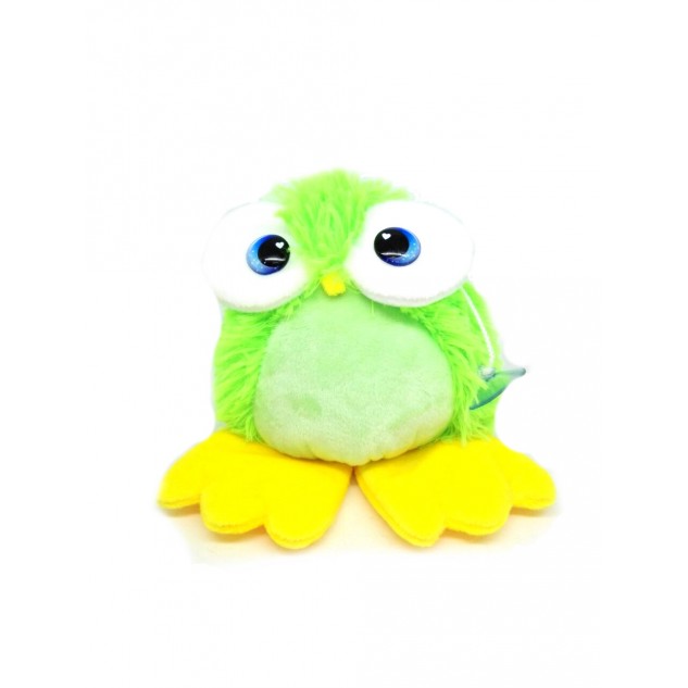 М'яка іграшка на присосці "Совеня Кузя" салатова, 12см, ТМ Dreamtoys