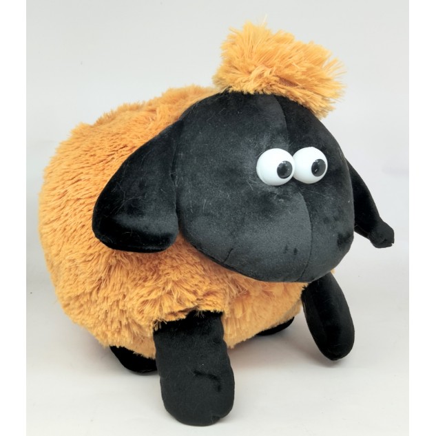 М'яка іграшка Баранчик Степанчик 35*25см, рудий, ТМ Dreamtoys