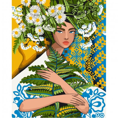 Картина за номерами "Івана Купала" лак 40*50см, термопакет, ТМ ART Craft