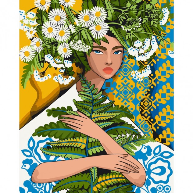 Картина за номерами "Івана Купала" лак 40*50см, термопакет, ТМ ART Craft