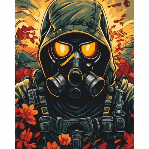 Картина за номерами "Зона відчуження" 40*50см, термопакет, ТМ ART Craft