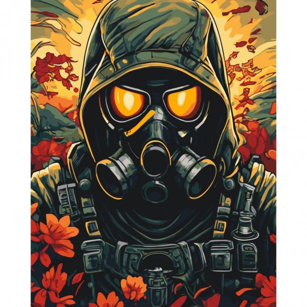 Картина за номерами "Зона відчуження" 40*50см, термопакет, ТМ ART Craft