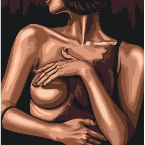 Картина за номерами "Тиха спокуса" 40*40см, ТМ ART Craft