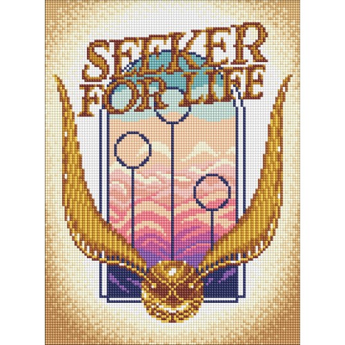 Алмазна мозаїка WB "Harry Potter: Шукач життя" 30*40см, термопакет, ТМ Ідейка