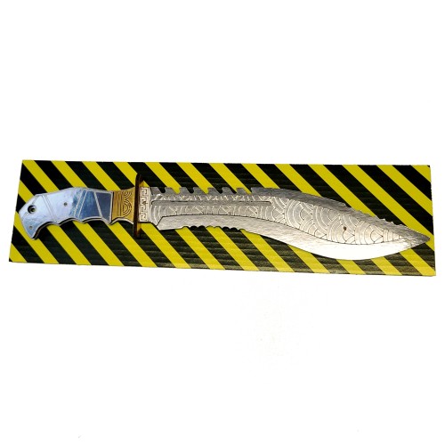 Ніж дерев'яний SO-2 "КУКРІ SILVER", на планш. 29*8см, Сувенір Декор