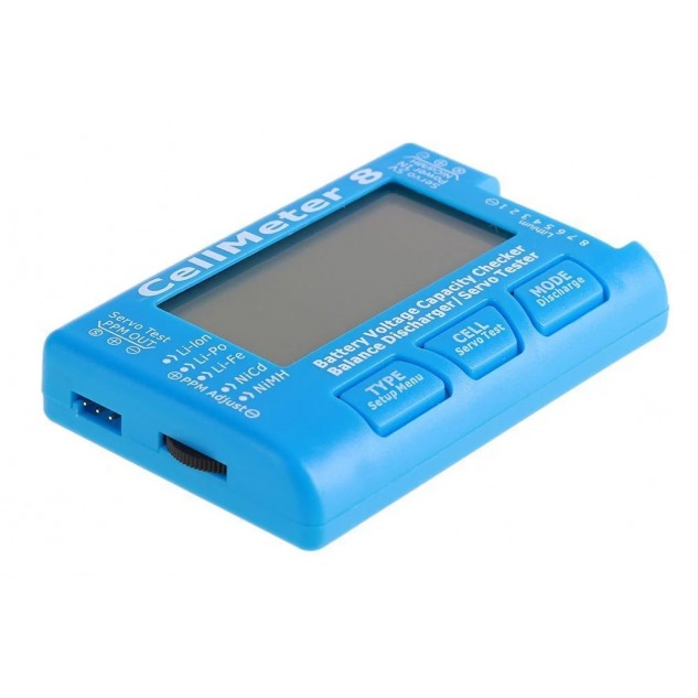 Тестер LiPo батарей CellMeter8